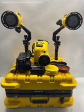 Sony Handycam Super Marine Pack MPK-TRS /w 2 HVL-M20 Lights  LCH-M10 Case