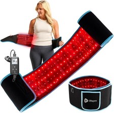 Lifepro Red Light Therapy Belt   660nm 850nm Infrared Heating Pad for Body Pain