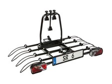 Bullwing SR6 Fahrradträger für 4 Fahrräder E- Bike Heckträger abklappbar 