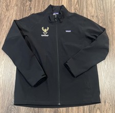 Patagonia Soft Shell Jacket Full Zip Men s Color Black Size XL LOGO