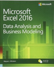 Microsoft Excel 2016- Data Analysis and Business Modeling- Softcover
