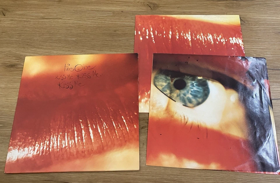 RARE Gothic Dark Wave 2xLP Record THE CURE Kiss Me Kiss Me Kiss Me ELEKTRA VG+* Foto 2 de 4