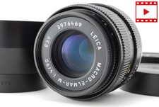  Top MINT w/Hood Leica Macro-Elmar-M 90mm f/4 E39 6bit Black 11633 12575 JAPAN