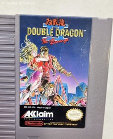 Double Dragon II T2 Terminator Top Gun NES Game Lot 3 Cartridges 1980s 1990s