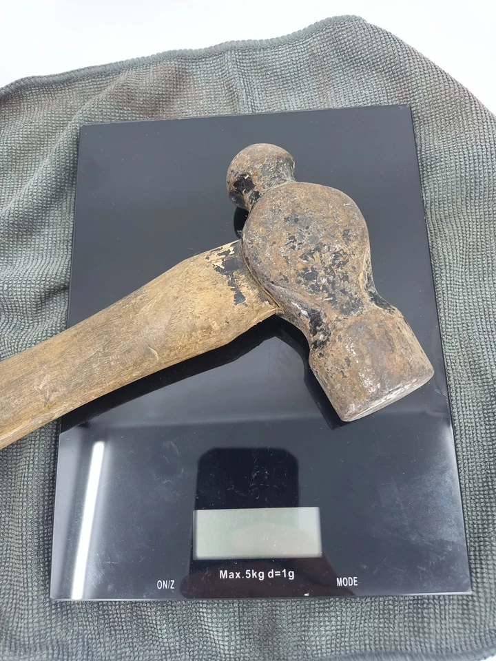 Old Blacksmiths Hammer  240 ISH Grams - Image 3 of 3