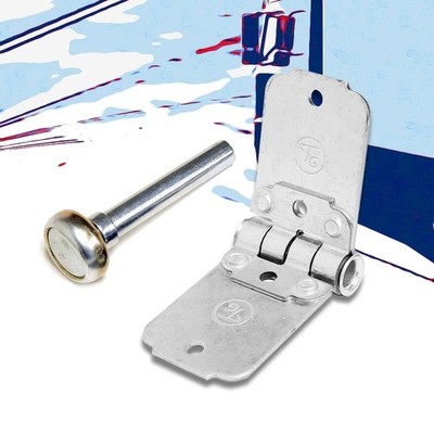Metallic Roll Up End Hinge+1.00'' Steel Roller For Freight Trailer Roll Up Door