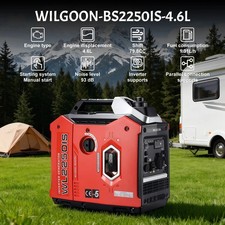 3000W Petrol Inverter Generator for Camping RV Garden Outtdoor Quiet 4 Stroke UK