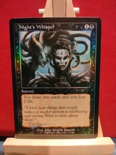 Night's Whisper FOIL (Retro) - Open House Promo - Rare - NM - MTG