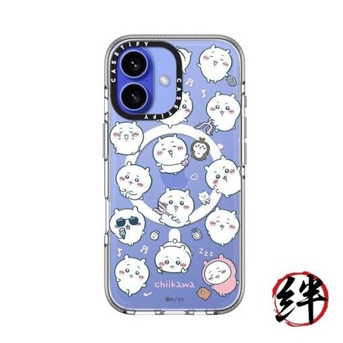 Clear MagSafe iPhone 16 Case Clear Chiikawa Medley Pattern - 第 3/5 張圖片