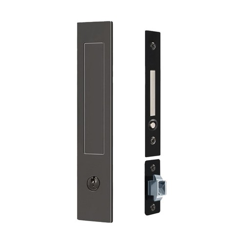 Pocket Door Handle with Heavy Duty Locking Mechanism for Sliding Applications - Picture 12 of 24