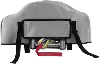 Winch Cover,Heavy Duty Uv-Resistant Waterproof Winch Protective Cover with Draws
