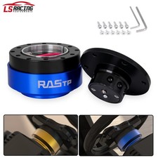 Universal 6 Bolt Car Steering Wheel Ball Quick Release Hub Adapter Snap Off Kit