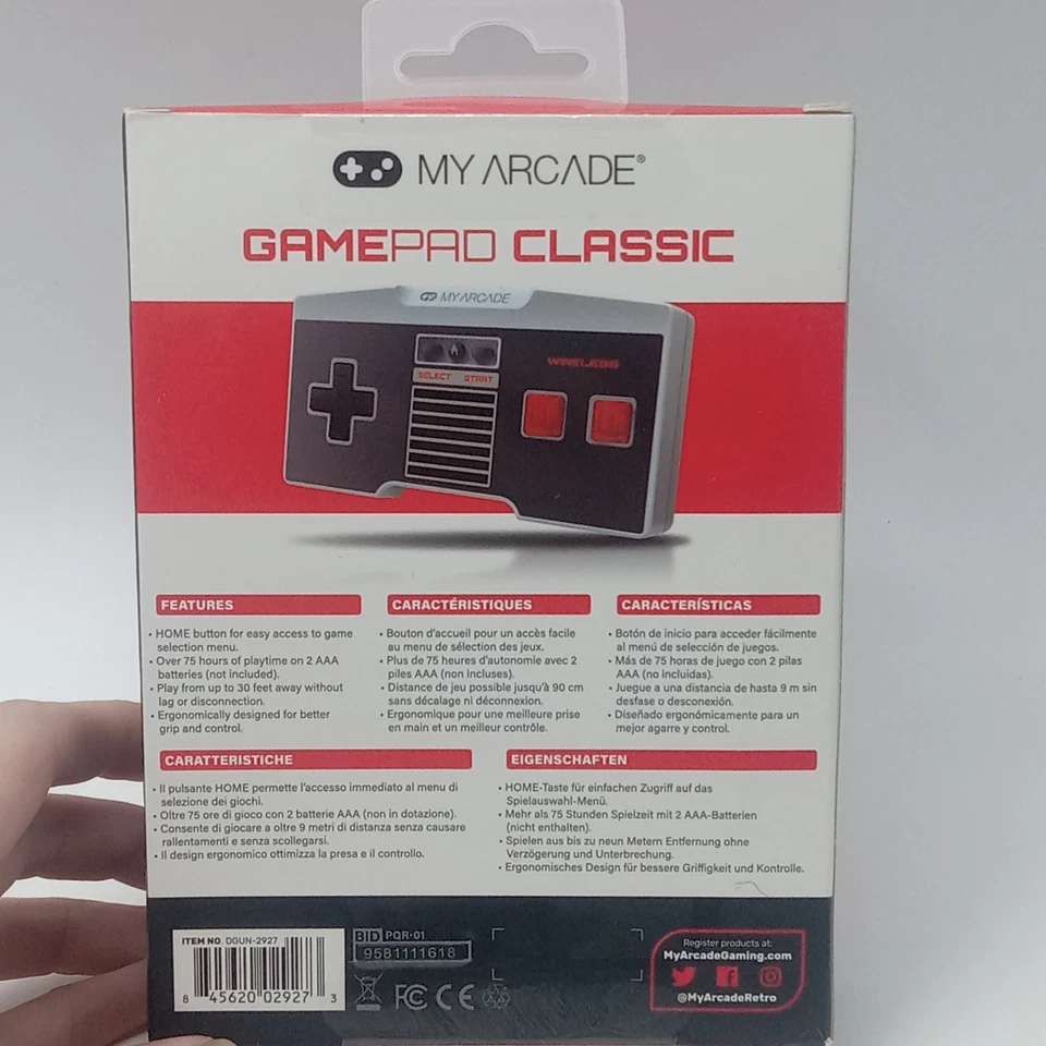 NES Classic Edition My Arcade GamePad Classic Wired Controller Brand New Sealed - Image 4 of 4