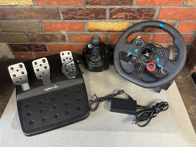 Logitech G29 Full Racing Sim Bundle - Steering Wheel, Pedals, and Shifter