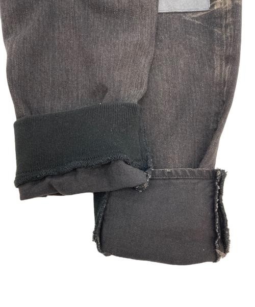 glamb                    Patchwork denim pants bl… - image 5