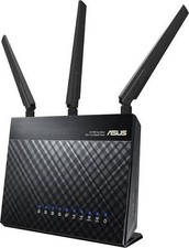 ASUS RT-AC1900P AC1900 Dual Band Router 4-Port Gigabit USB 3.0 Black