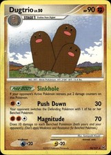 Dugtrio Rare Platinum 24/127 Fighting Pokemon Card