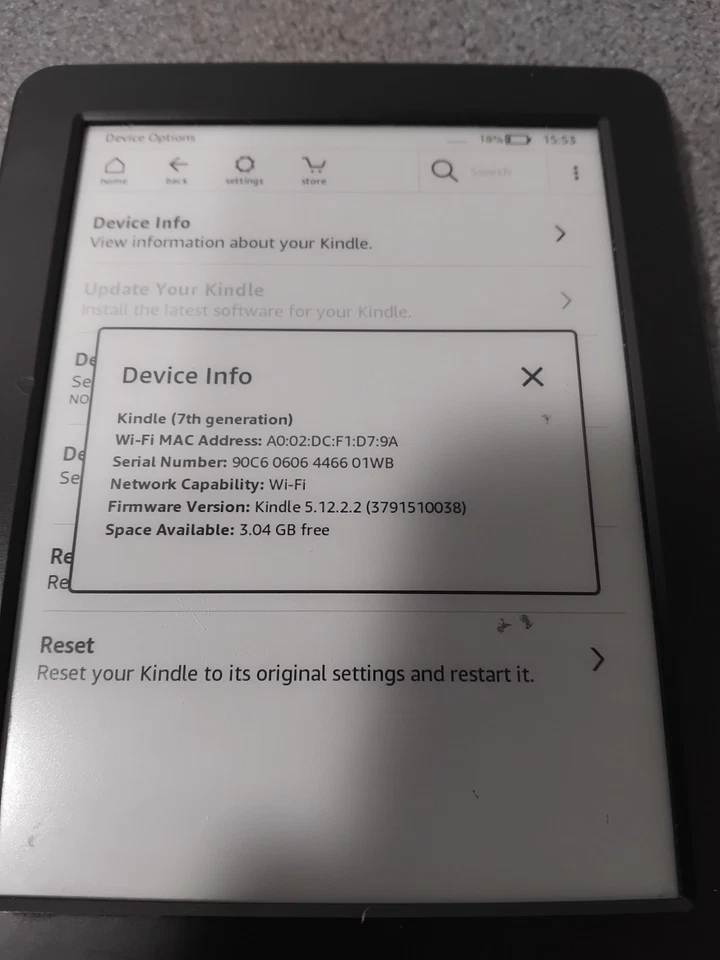 Amazon Kindle - 7th Generation - WP63GW - No Ads  - Image 3 of 4