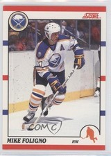 1990-91 Score Bilingual Mike Foligno #133 0a0