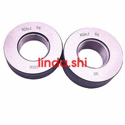 M20 x 1 thread ring gage 6g GO NOGO 100% calibrated by expedited Fedex #zc