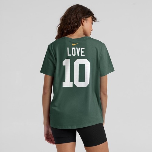 Nike Women's Large Jordan Love Green Bay Packers T-shirt Medium MSRP $35 - Picture 5 of 5