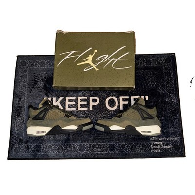 Size 9.5 - Jordan 4 SE Retro Low Craft - Olive (CLEAN!)