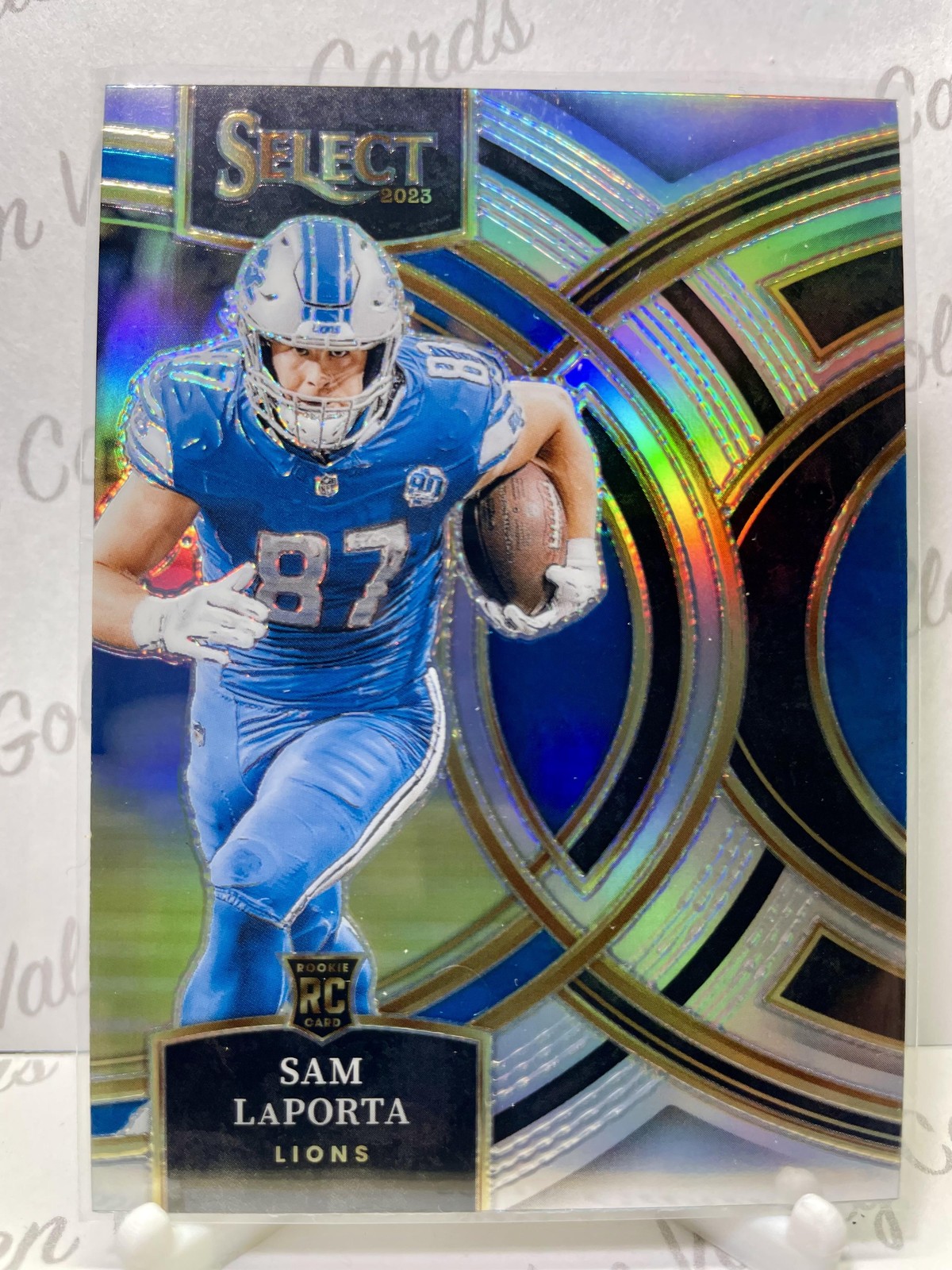 2023 Panini Select Silver Prizms #106 Sam LaPorta Rookie RC Detroit Lions