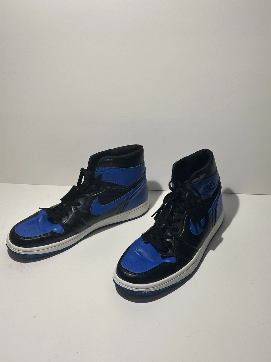 NIKE Air Jordan 1 Retro High OG Sneakers Mens 13 555088-040 Black Royal Blue NIKE Air Jordan 1 Retro High OG Sneakers Mens 13 555088-040  main image 2
