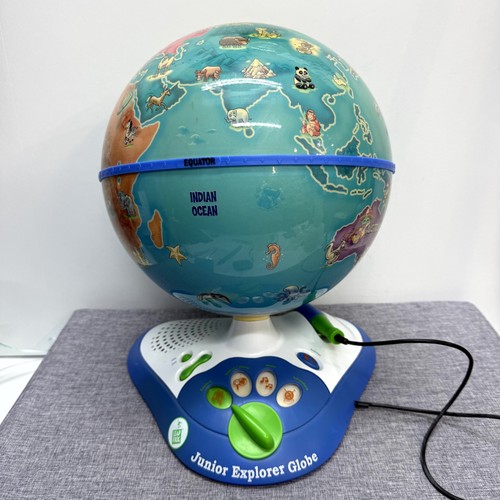 LeapFrog Junior Explorer Interactive Talking Globe Educational Toy & Pen READ