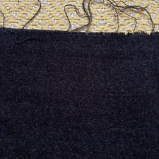 Dark Grey Fabric Polyester Looks & Feels like Wool 2 yrds x 60" wide New