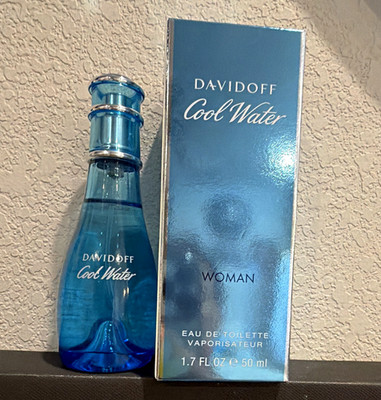 Davidoff Cool Water Eau de Toilette Spray, Regular Size, 1.7 fl oz, 5035