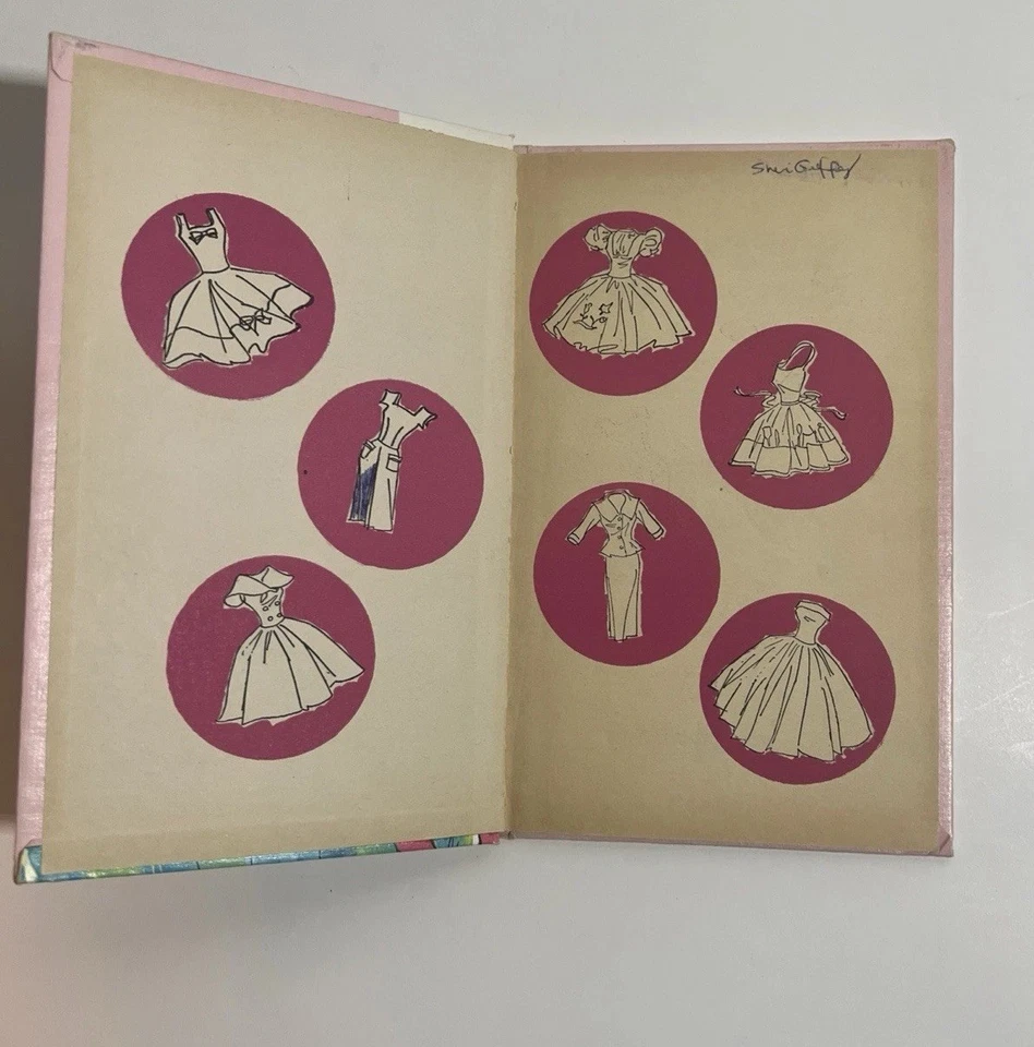 Barbie va a una fiesta de colección 1964 - Wonder Books fácil lector Foto 3 de 4