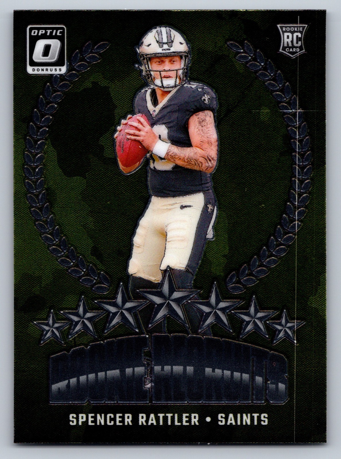 2024 Panini Donruss Optic Rookie Recruits Spencer Rattler #19 (RC)