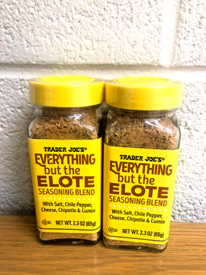 Trader Joe's EVERYTHING BUT THE ELOTE SEASONING 4.5oz ( QTY 2) NEW & SEALED