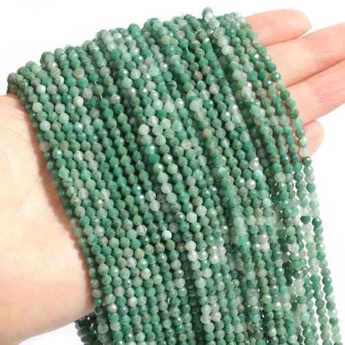 Faceted Stone Beads 2–4mm Amazonite Opal Aquamarine for DIY Bracelet Necklace - Picture 26 of 33