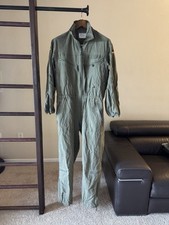 Coverall Men German Military 100 Cotton 1987 170-175cm. Medium / Large 