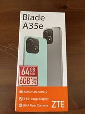 ZTE BLADE A35e 64GB ROM 2+4 RAM - Telefono Cellulare NUOVO, SIGILLATO