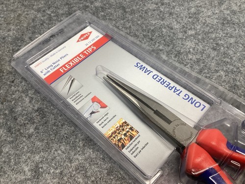 Knipex 2612200SBA Tools - Long Nose Pliers With Cutter - Picture 2 of 6