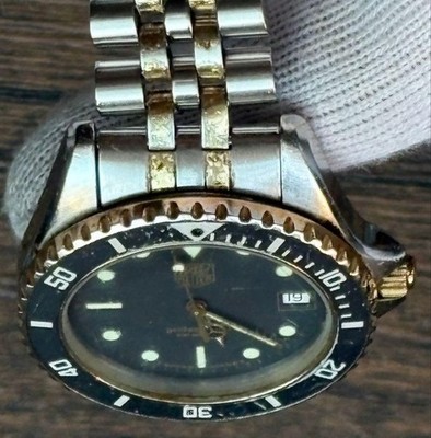 TAG Heuer 1000 Men's Black Watch - 980.020 for sale online | eBay