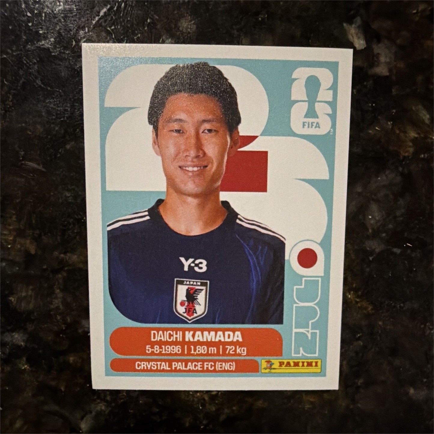 Panini FIFA World Cup 2026 Daichi Kamada JPN 11 Japan Sticker Card