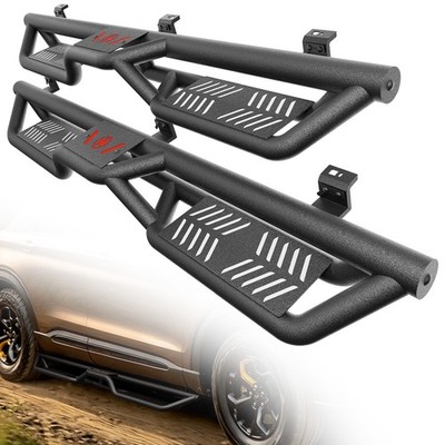 Steel Side Steps Nerf Bars Running Boards Compatible For 2020-2026 Ford Explorer