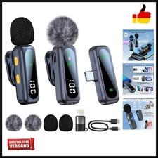 Mikrofon Handy Bluetooth Lavalier Wireless An...