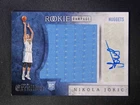 2015-16 Panini Excalibur Nikola Jokic RC Rookie Rampage Auto Patch