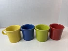 Vintage Fiestaware  HLC Homer Laughlin USA Coffee Mugs Lot Of 4