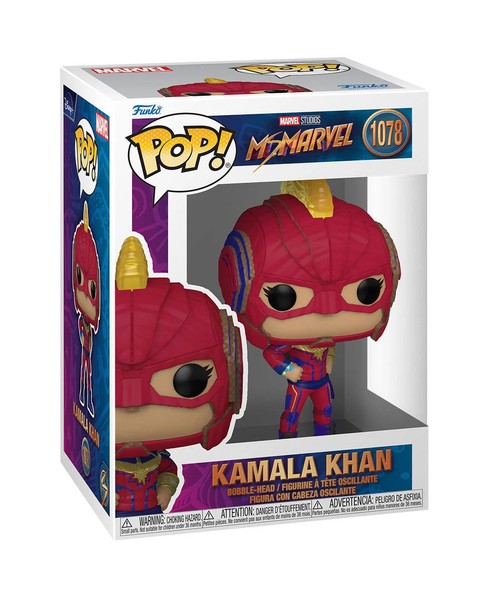 Funko Pop! Ms Marvel - Kamala Khan #1078-image