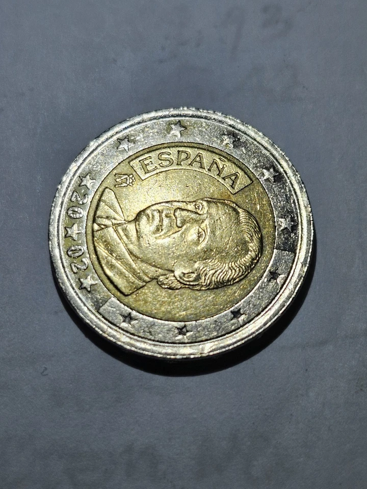 Errores de moneda de 2 euros España 2002 para coleccionistas Foto 3 de 4