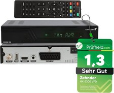 Zehnder HX-2300-VFD Sat Receiver - mit Aufnahmefunktion, AAC-LC, PVR, HDMI, USB