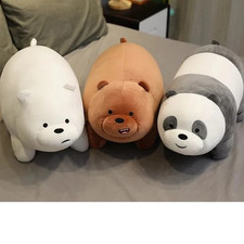25cm Stuffed Soft Doll Gift Pillow Big Pand Bear Plush Toy Cartoon We Bare Bears 25cm Stuffed Soft Doll Gift Pillow Big Pand Bear Plush Toy Cartoon We Bare Bears