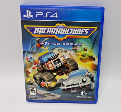Micro Machines - World Series (Sony PlayStation 4, PS4 - 2017) Codemasters