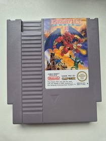 Nintendo NES Gargoyle&rsquo;s Quest ii 2 Boxed With Manual And Box Protector